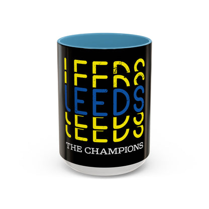 Leeds United “The Champions” Accent  Mug