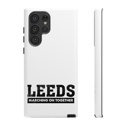 LUFC 'LEEDS: Marching On Together'  Phone Protective Cover - Lufcnews.co.uk