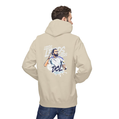 LUFC Softstyle Fleece Hoodie “LEEDS:  Dominic Calvert-Lewin” Midweight  Unisex - Lufcnews.co.uk