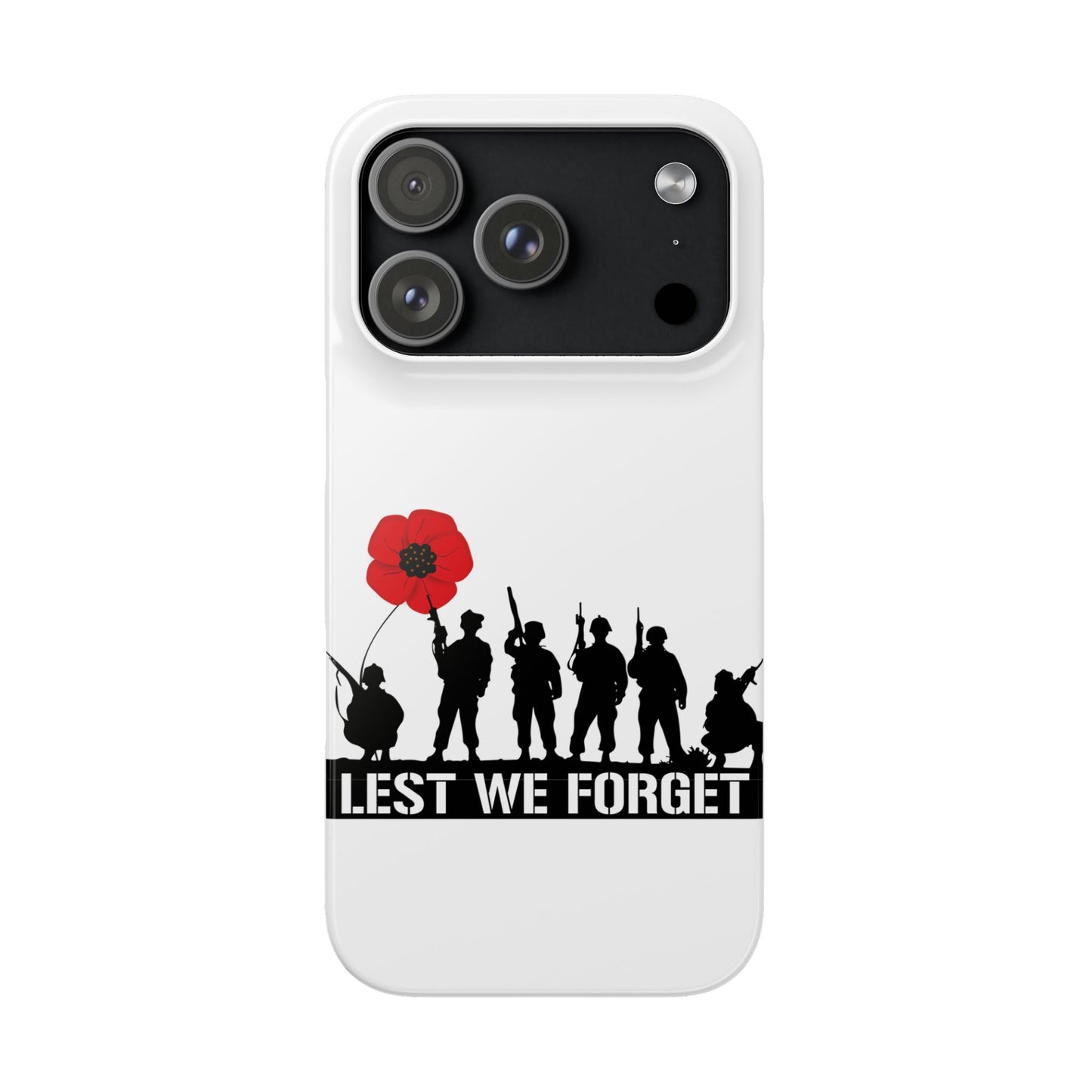 Leeds United "LEST WE FORGET"  Snap Case