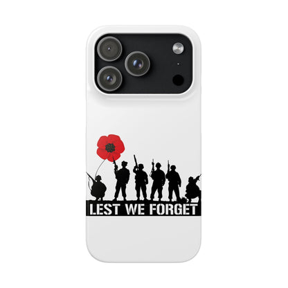 Leeds United "LEST WE FORGET"  Snap Case