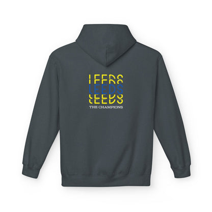 LUFC Softstyle Fleece Hoodie  Midweight Unisex