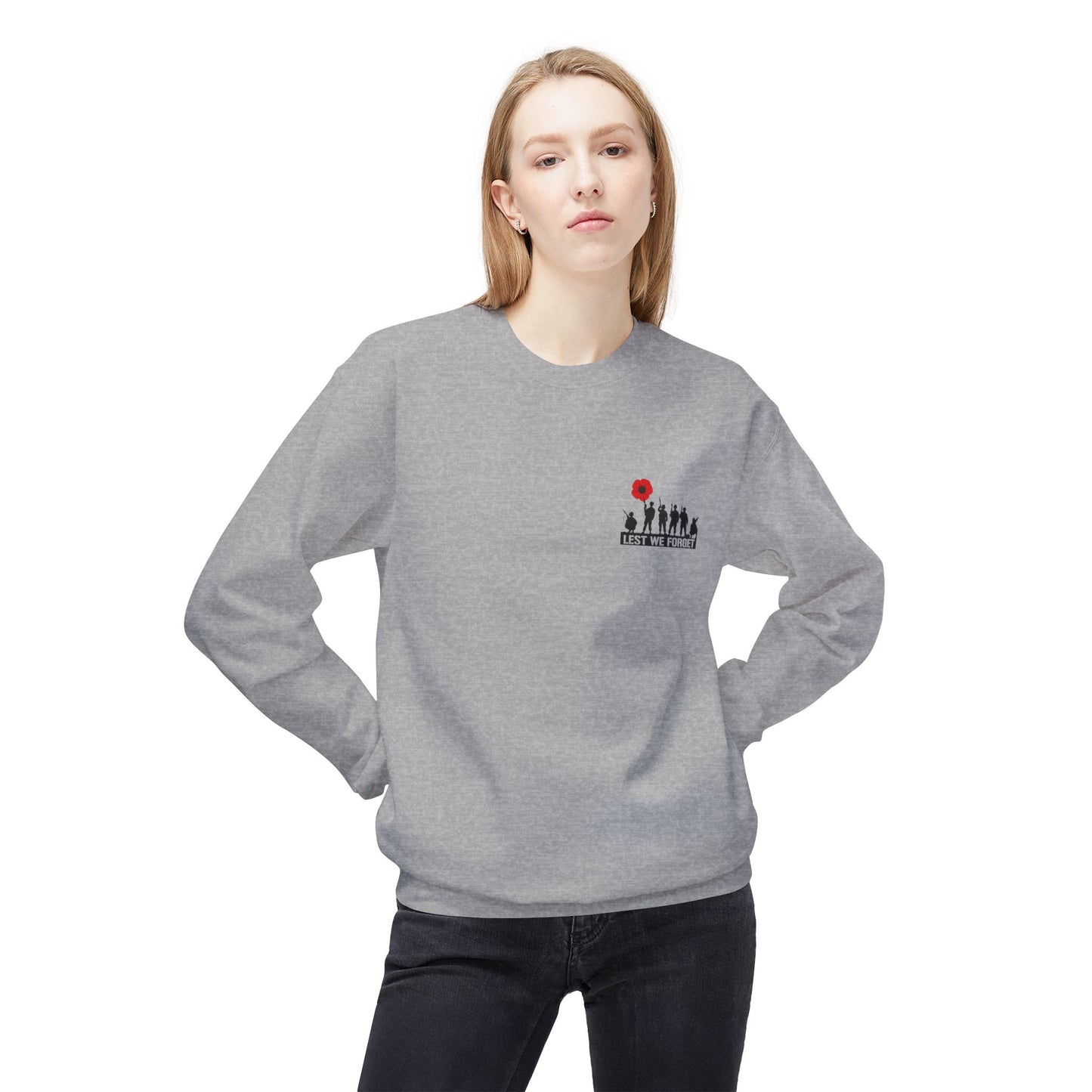 LUFC Remembrance Crewneck  Sweatshirt