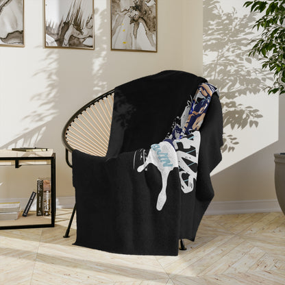 21 LUFC Christmas Velveteen Sports Blanket “ALL LEEDS AREN’T WE” Christmas Edition - Lufcnews.co.uk