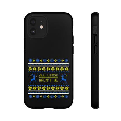 LUFC 'All Leeds Aren't We' Phone  Case: Christmas Edition