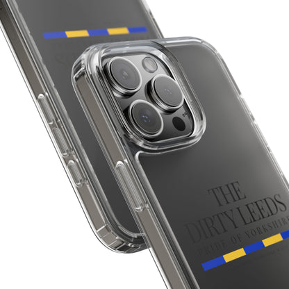LUFC “The Dirty Leeds: Pride of  Yorkshire” Clear Phone Case - Lufcnews.co.uk
