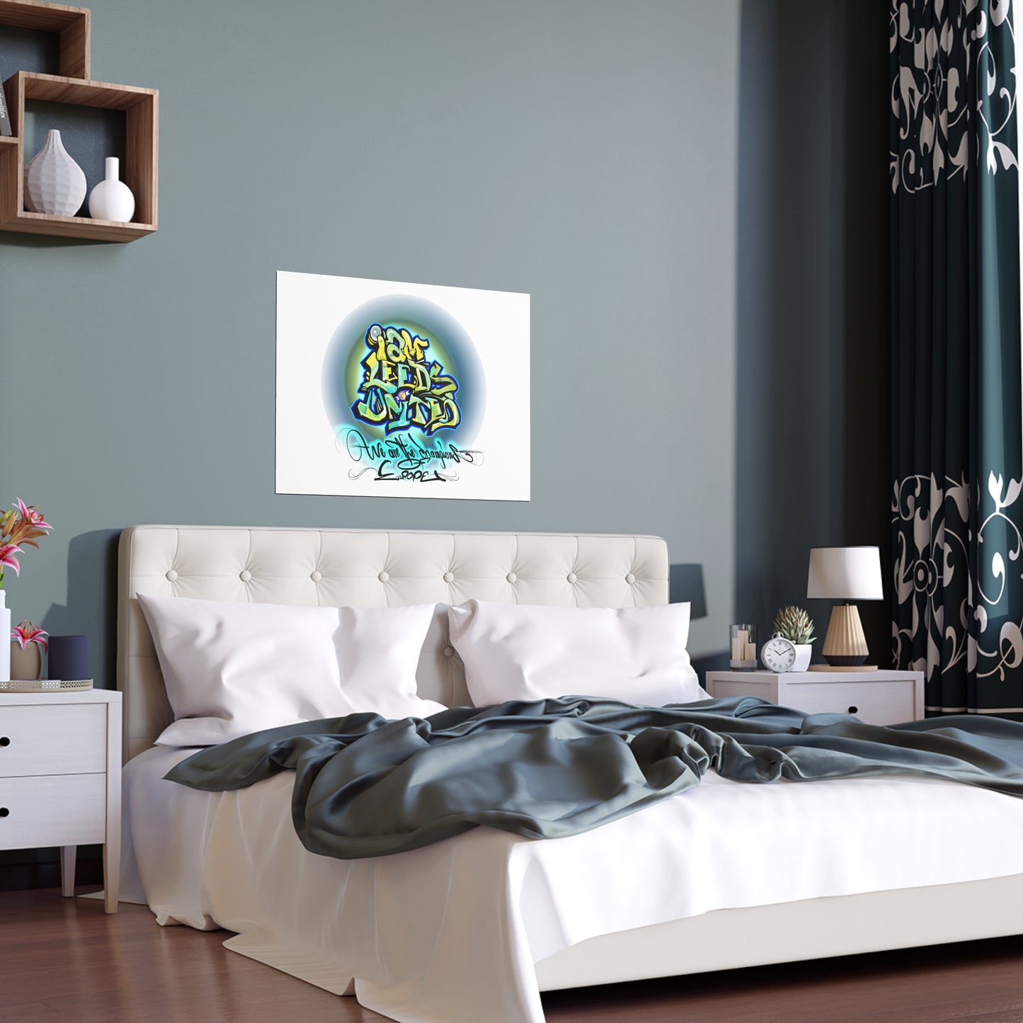 LUFC “Sergeant Wilko Leeds United”  Silk Poster