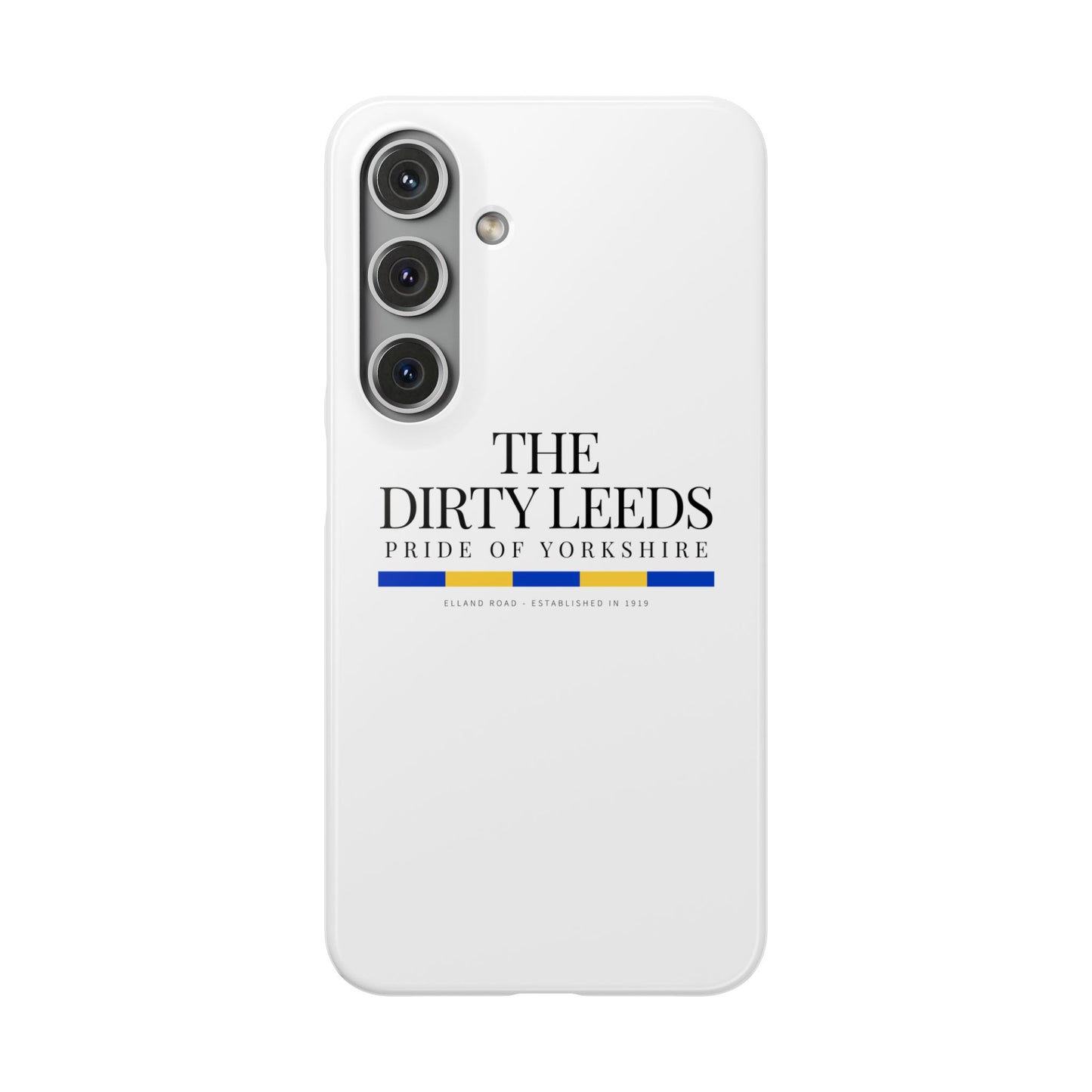 LUFC “The Dirty Leeds: Pride of  Yorkshire” Snap Case