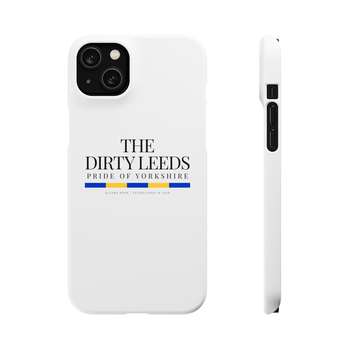 LUFC “The Dirty Leeds: Pride of  Yorkshire” Snap Case