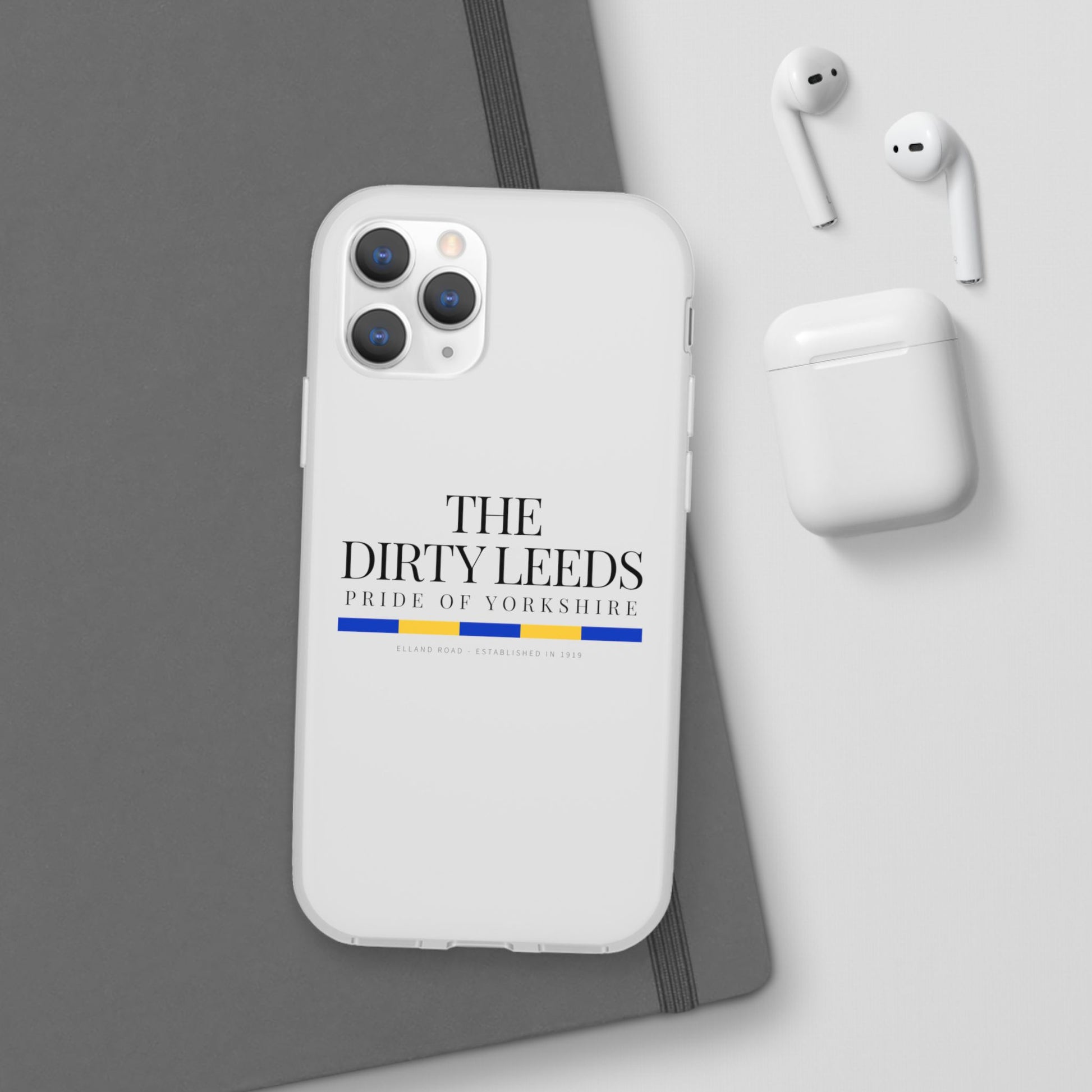 LUFC “The Dirty Leeds: Pride of  Yorkshire” Flexi Phone Case - Lufcnews.co.uk