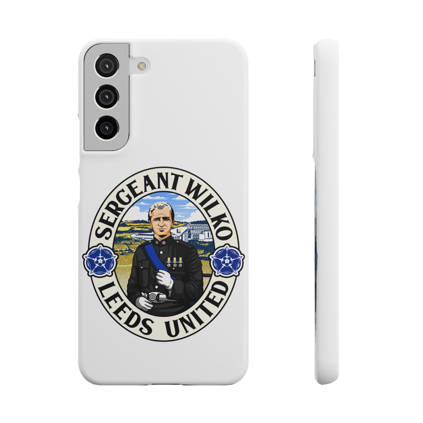 LUFC "SERGEANT WILKO" Leeds  United: Snap Case