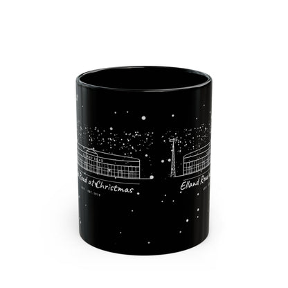 Elland Road at Christmas Mug