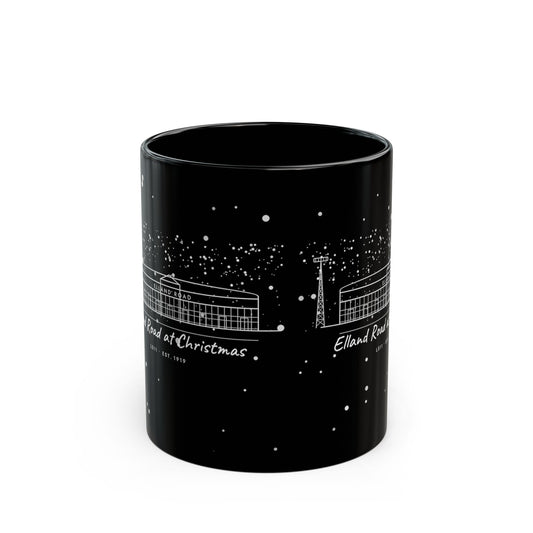 Elland Road at Christmas Mug