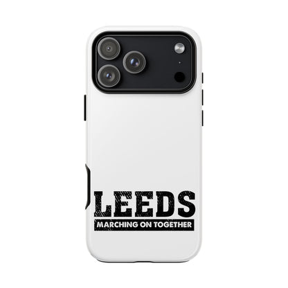 LUFC 'LEEDS: Marching On Together'  Phone Protective Cover - Lufcnews.co.uk