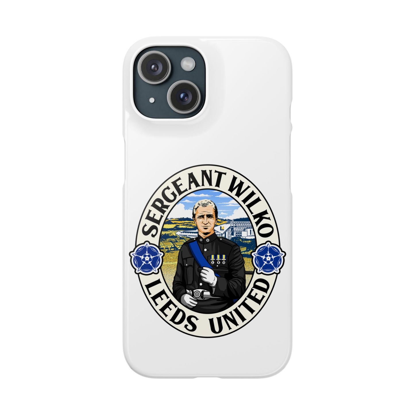 LUFC "SERGEANT WILKO" Leeds  United: Snap Case