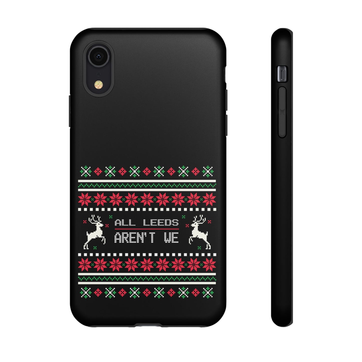 LUFC 'All Leeds Aren't We' Phone  Case: Christmas Edition
