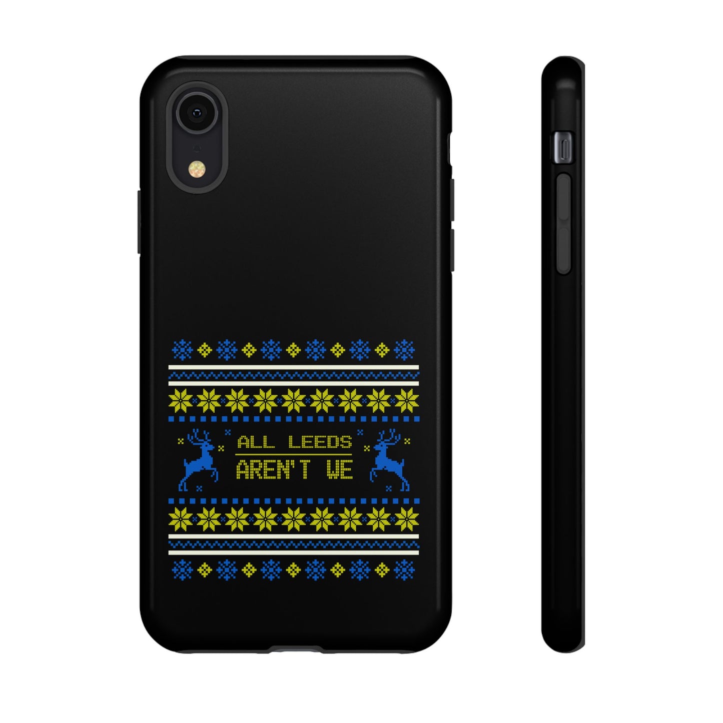 LUFC 'All Leeds Aren't We' Phone  Case: Christmas Edition