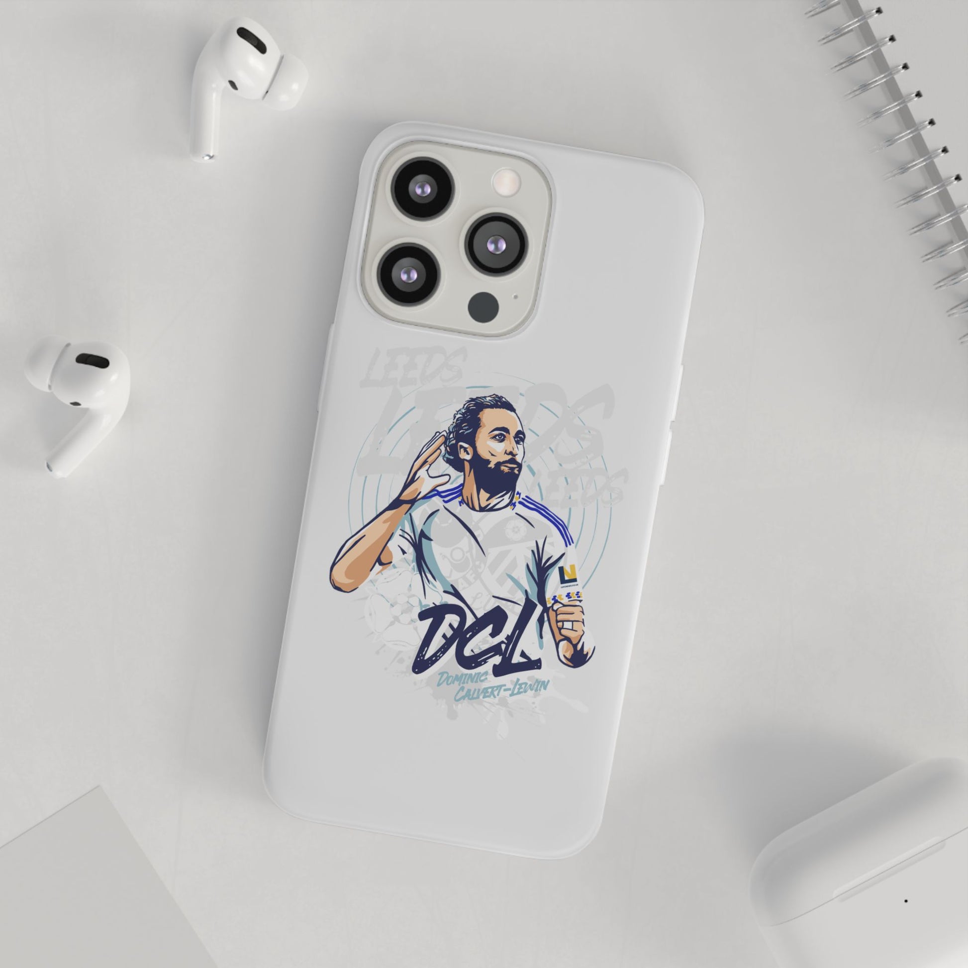 LUFC News “LEEDS: Dominic  Calvert-Lewin” Flexi Case - Lufcnews.co.uk