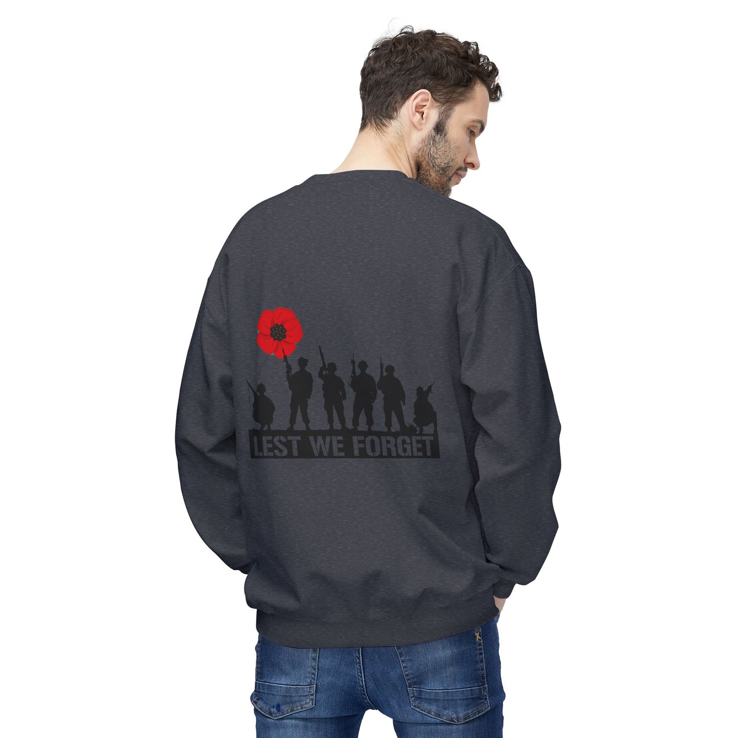 LUFC Remembrance Crewneck  Sweatshirt
