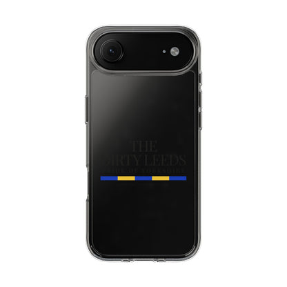 LUFC “The Dirty Leeds: Pride of  Yorkshire” Clear Phone Case - Lufcnews.co.uk