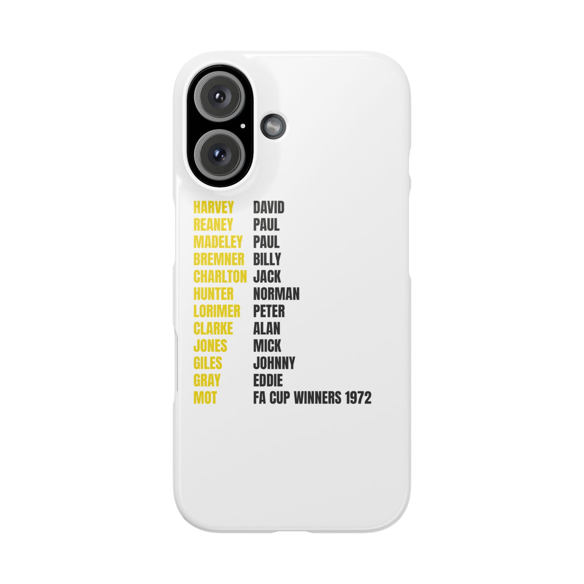 Snap Phone Case - 1972 FA Cup Winners