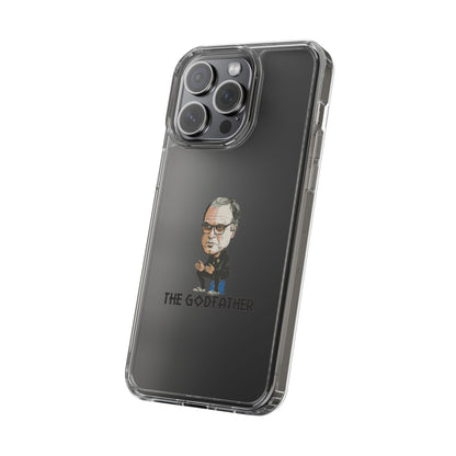 Clear Phone Case - Cartoon Bielsa the Godfather