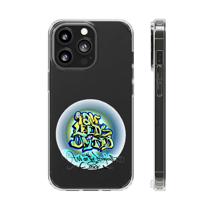 LUFC “I AM LEEDS UNITED” Clear  Impact-Resistant Case