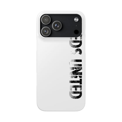 04 Snap Phone Case — "All Leeds Aren't We" Blue & Yellow Emblem