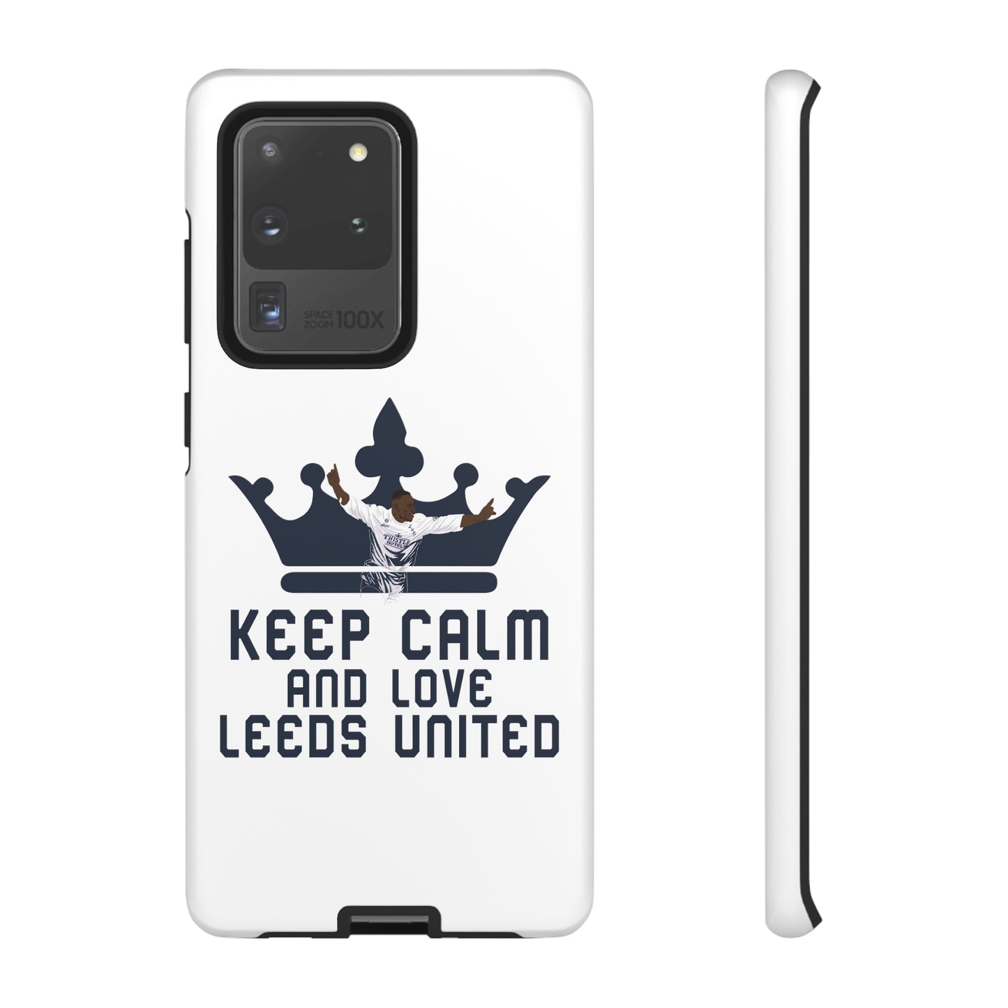 Tøft telefonveske - Keep Calm and Love Leeds United