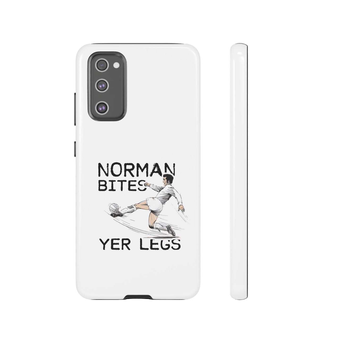 Leeds United NORMAN BITES 'YER  LEGS' Phone Case