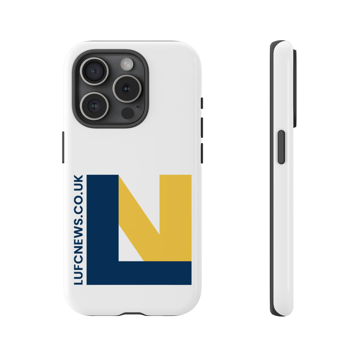 Leeds United 'LUFCNEWS.CO.UK' Phone Case