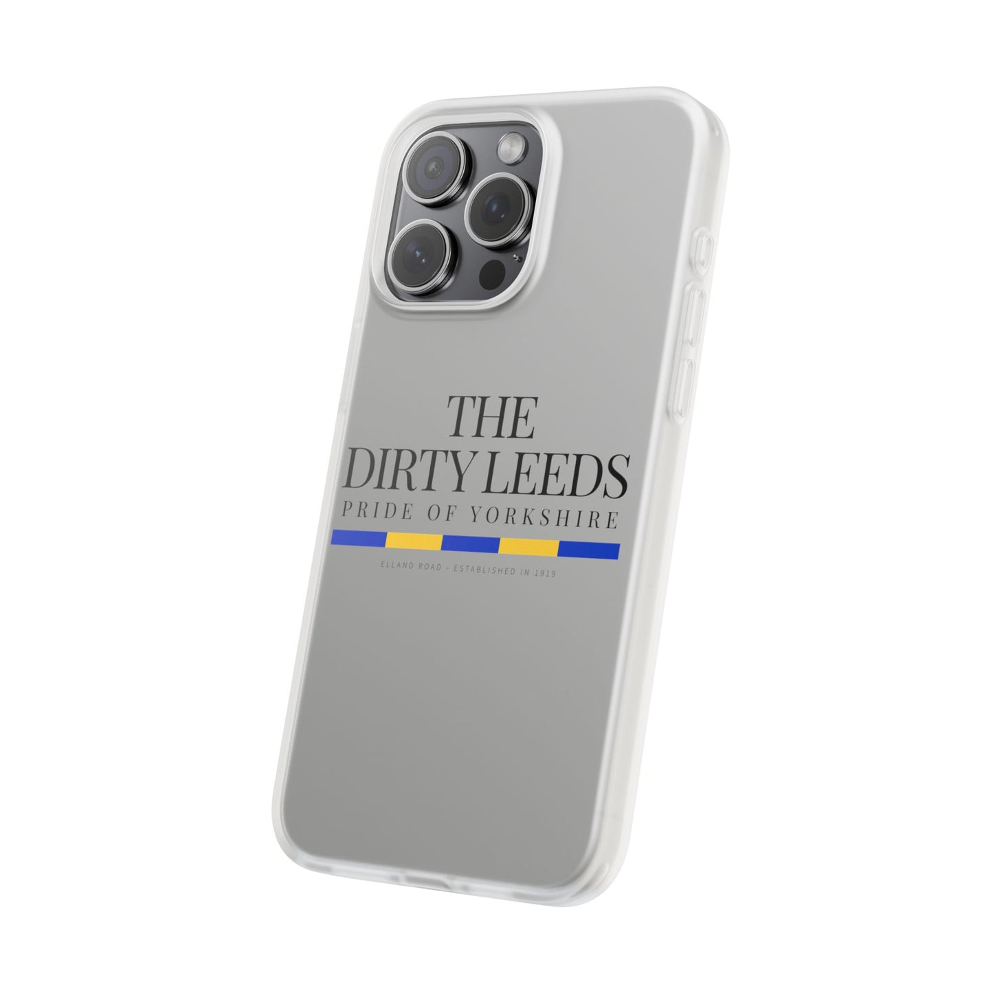 LUFC “The Dirty Leeds: Pride of  Yorkshire” Flexi Phone Case - Lufcnews.co.uk