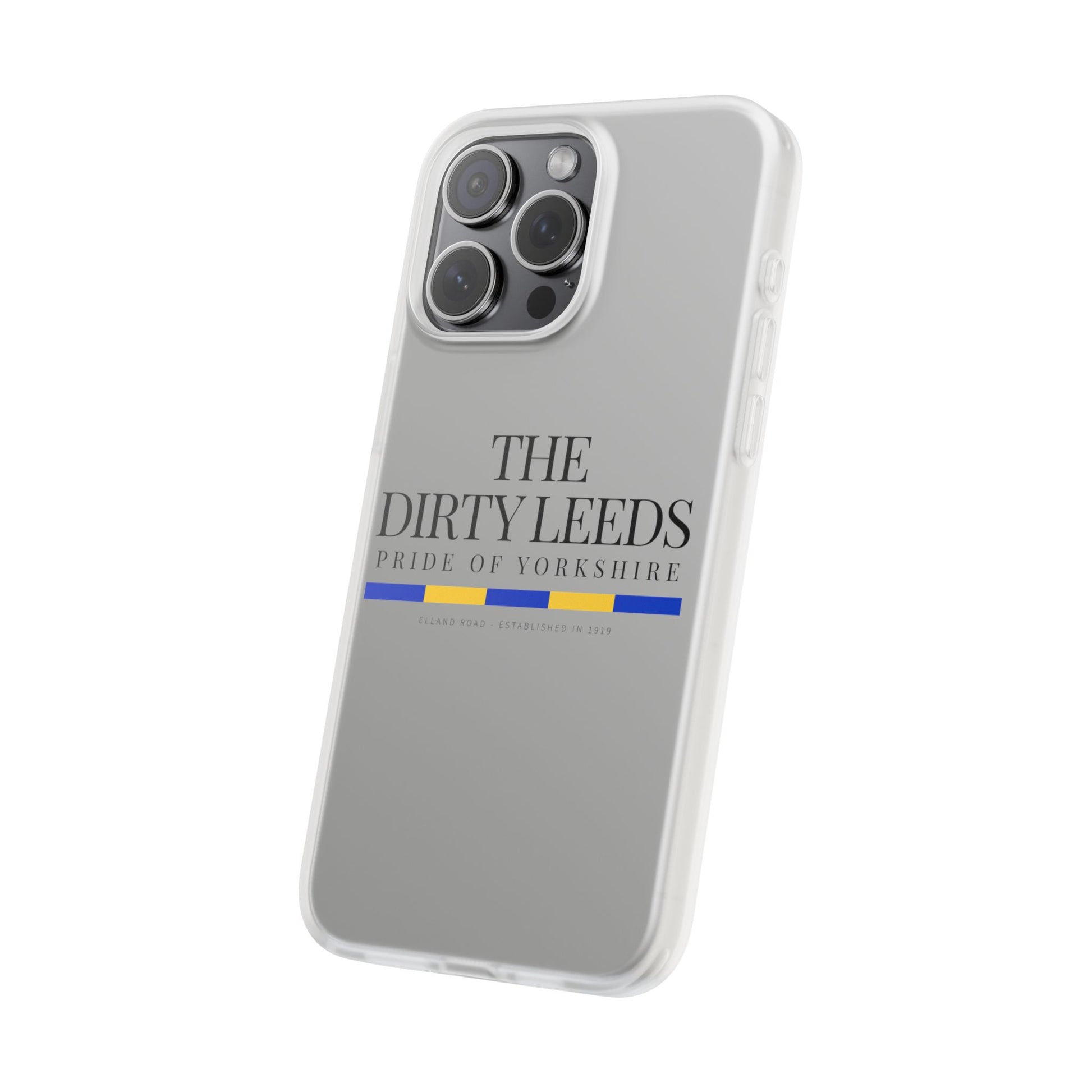 LUFC “The Dirty Leeds: Pride of  Yorkshire” Flexi Phone Case - Lufcnews.co.uk