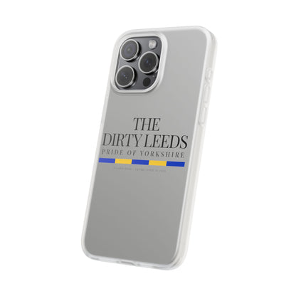 LUFC “The Dirty Leeds: Pride of  Yorkshire” Flexi Phone Case - Lufcnews.co.uk