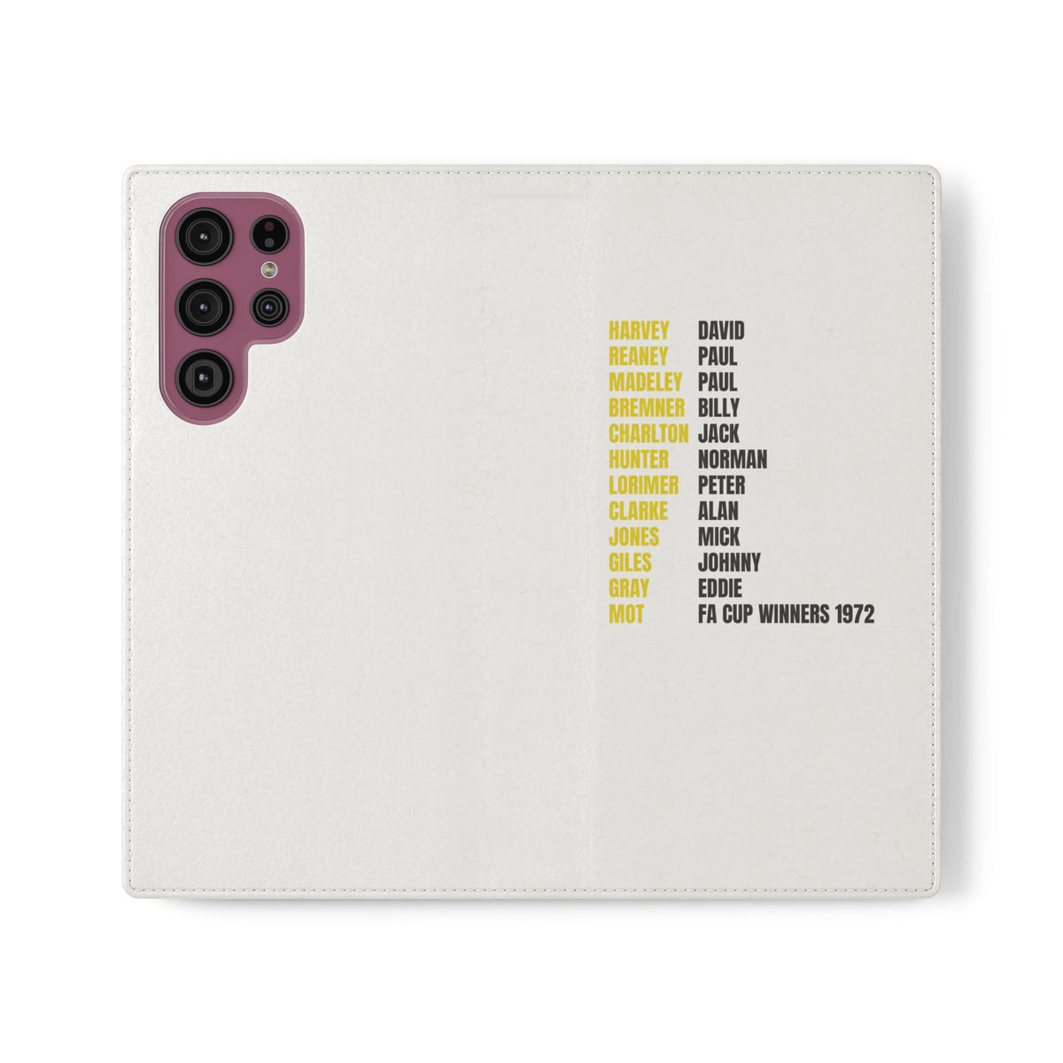 Flip Phone Case - 1972 FA Cup Winners