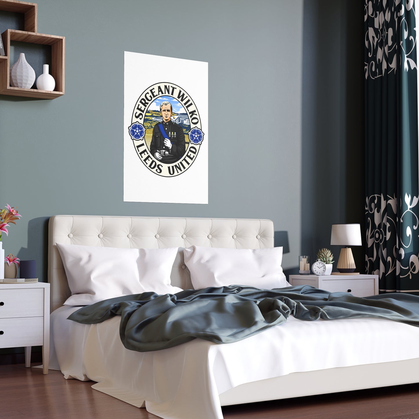 LUFC “Sergeant Wilko Leeds United”  Silk Poster