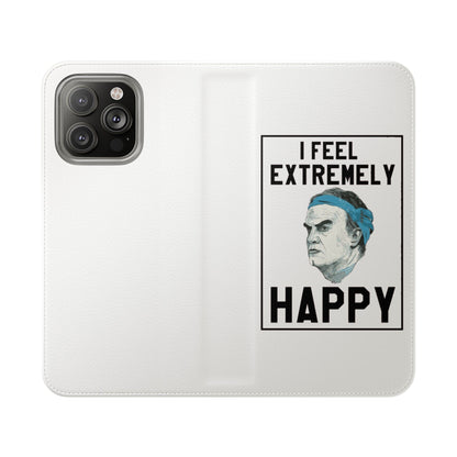 Flip Phone Case - Bielsa I Feel Extremely Happy