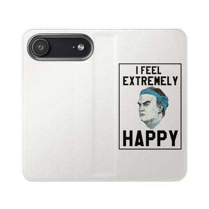 Flip Phone Case - Bielsa I Feel Extremely Happy