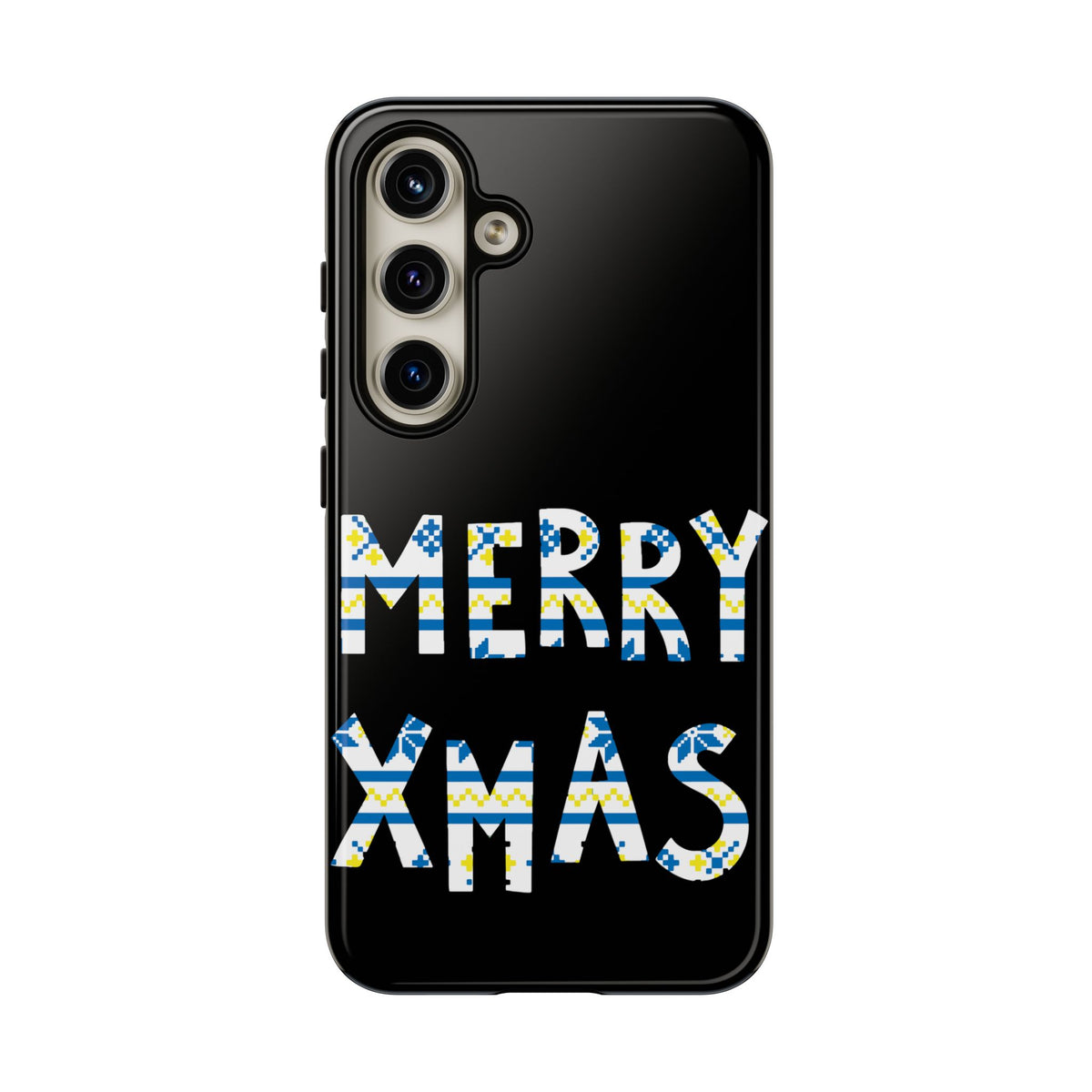 Leeds United 'Merry Xmas' Phone Case: Christmas Edition