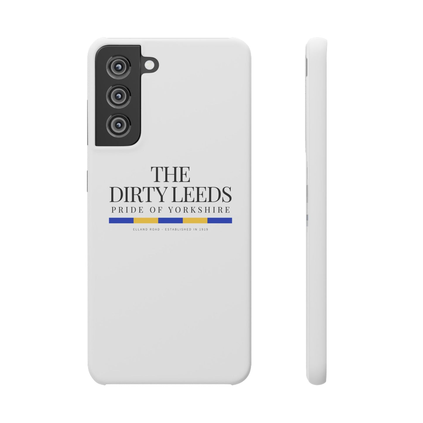 LUFC “The Dirty Leeds: Pride of  Yorkshire” Snap Case