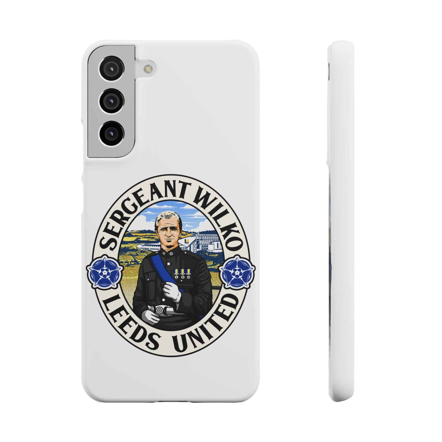 LUFC "SERGEANT WILKO" Leeds  United: Snap Case