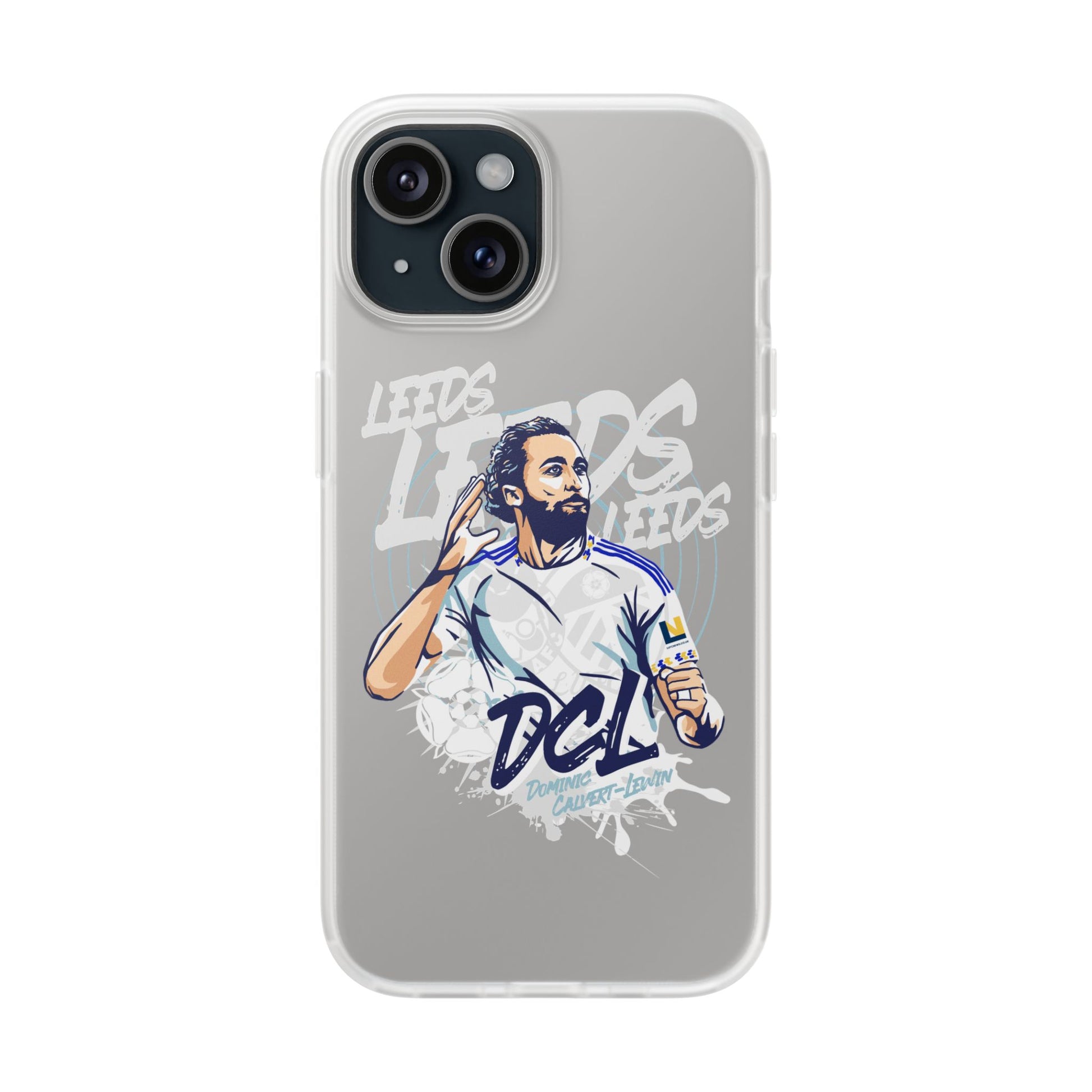 LUFC News “LEEDS: Dominic  Calvert-Lewin” Flexi Case - Lufcnews.co.uk