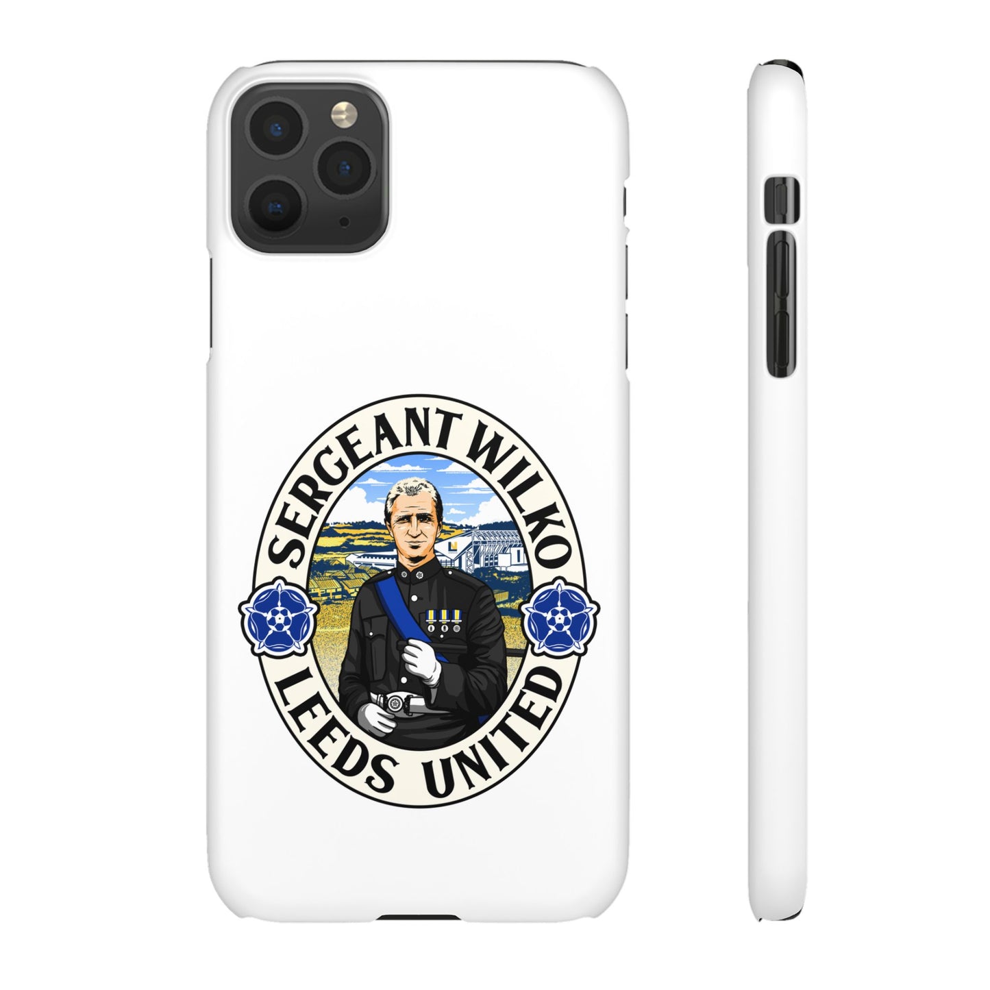 LUFC "SERGEANT WILKO" Leeds  United: Snap Case