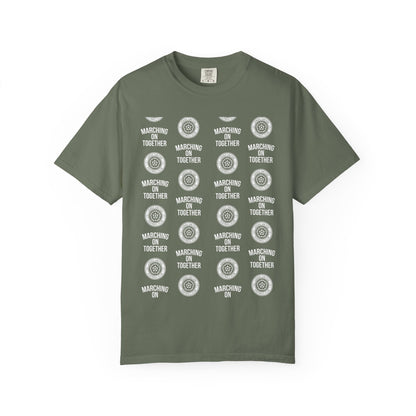 LUFC News Graphic Tee Garment-Dyed Unisex T-Shirt