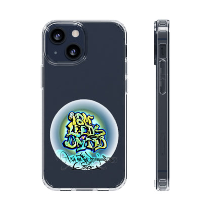 LUFC “I AM LEEDS UNITED” Clear  Impact-Resistant Case