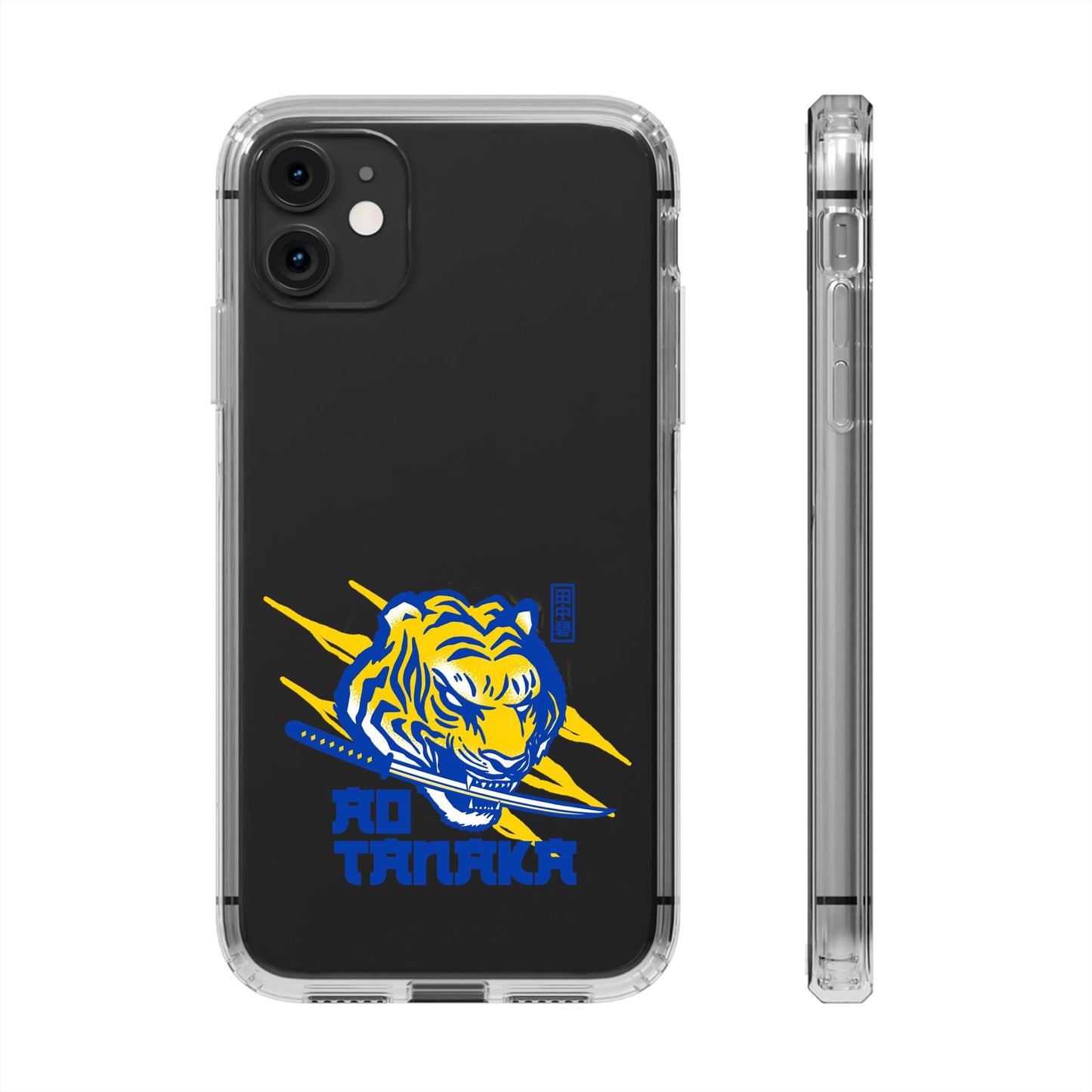 Leeds United “AO TANAKA” Clear  Impact-Resistant Case