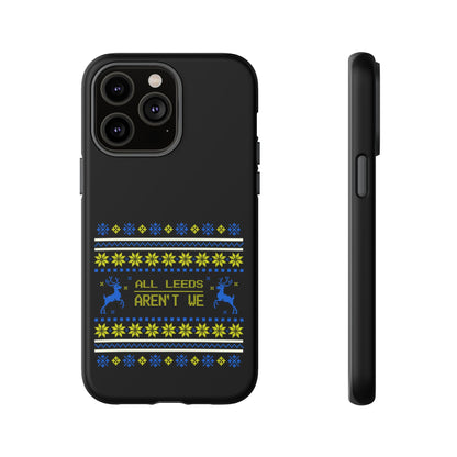 LUFC 'All Leeds Aren't We' Phone  Case: Christmas Edition