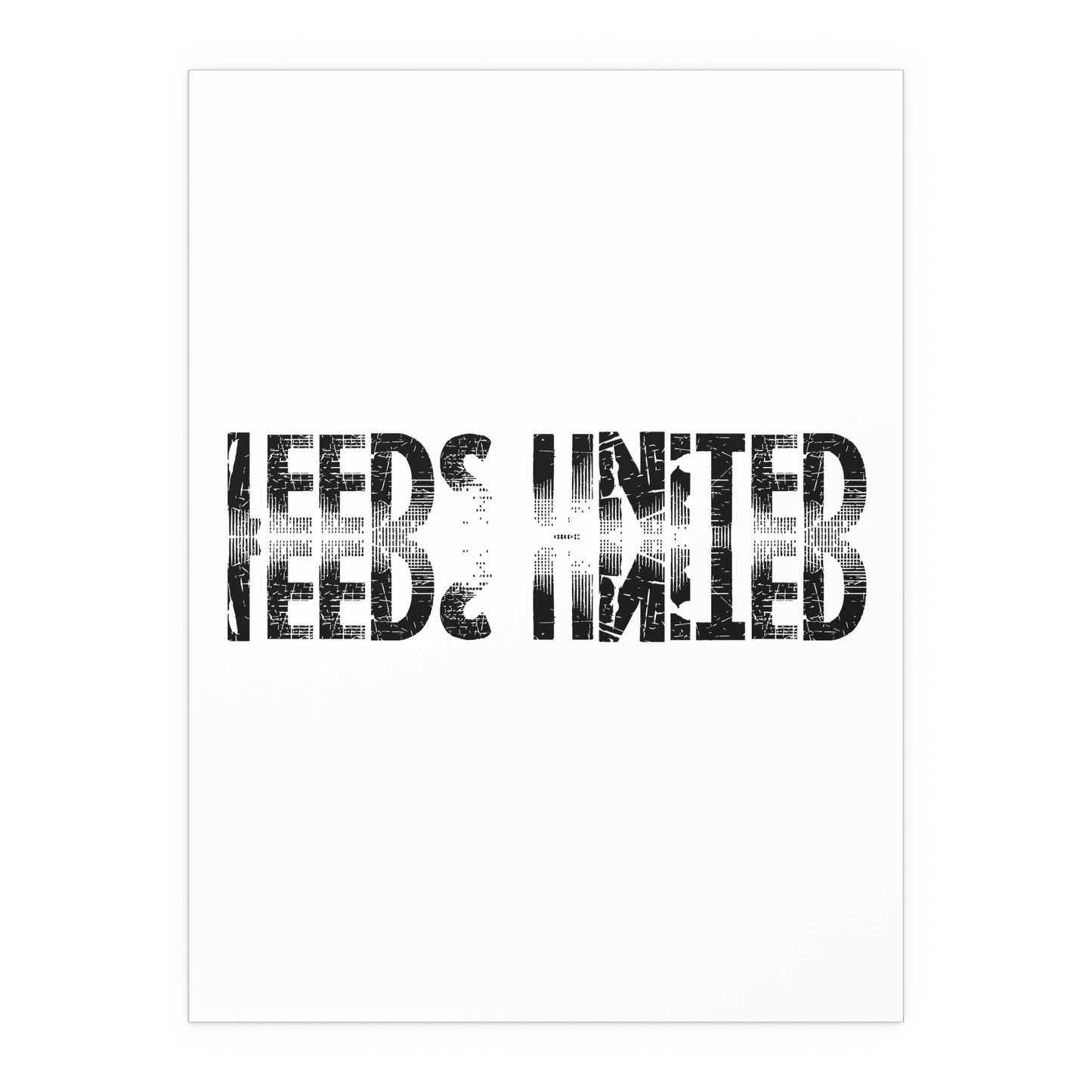 LUFC “Leeds United” Silk Poster