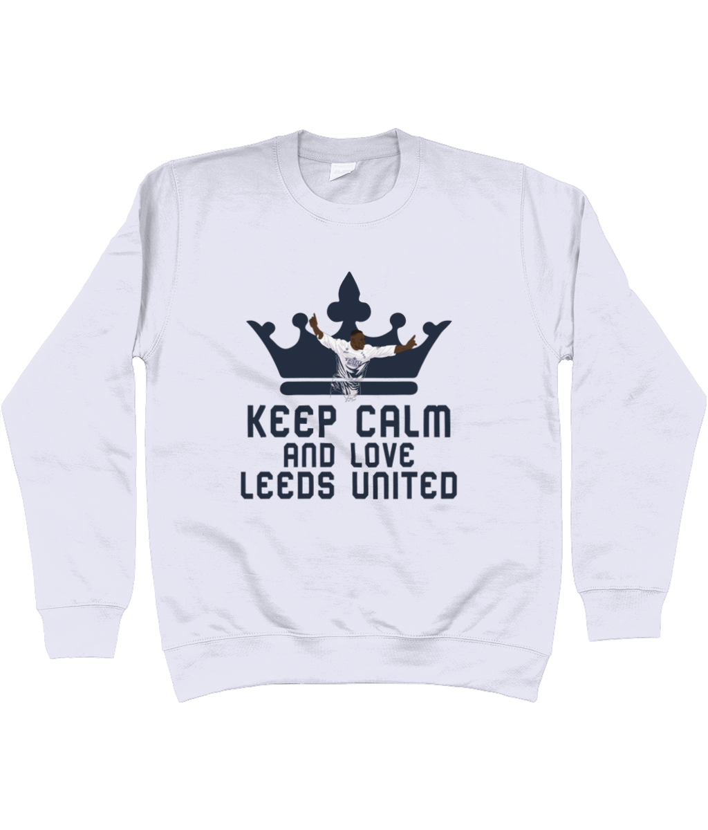 Keep Calm And Love Leeds United Jumper Men