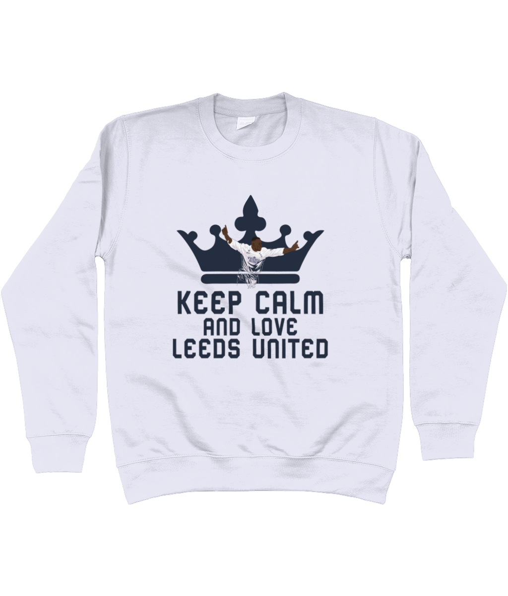 Keep Calm And Love Leeds United Jumper Women